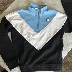 Fila quarter zip up size m